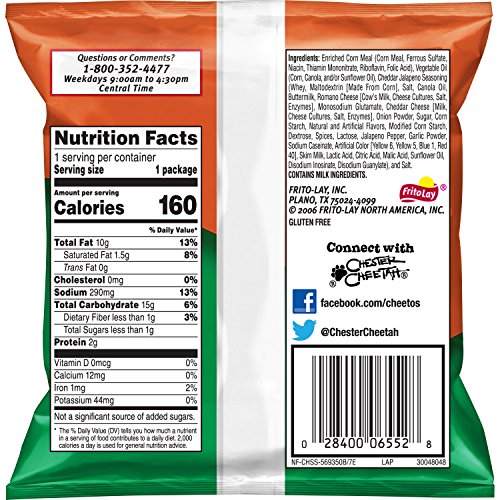 Cheetos Popcorn, Cheddar, 0.625Oz Bags 40 Pack, 40 Count