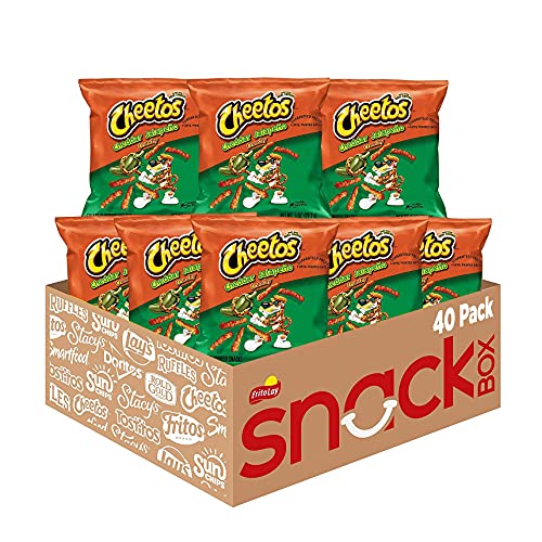 Cheetos Crunchy Cheddar Jalapeno Flavored Cheese Snacks, 1 Ounce