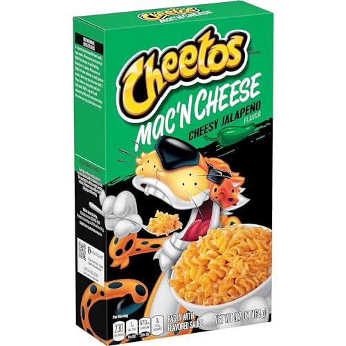 Cheetos Mac & Cheese Cheesy Jalapeno 5.7oz Boxes Pack of 12