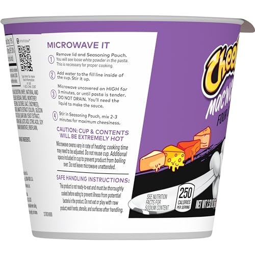 Cheetos Mac & Cheese Cups, Xtra 4 Cheesy, 4 Cups