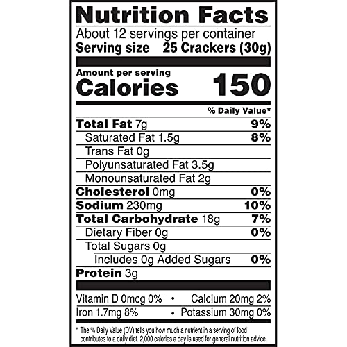 Baked Snack Crackers, Cheez It Buffalo Wing Flavor Made With Rea