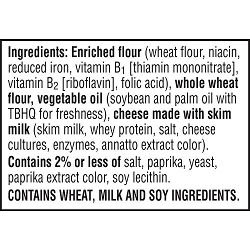 Cheez-It, Baked Snack Cheese Crackers, Made With Whole Grain, Ma