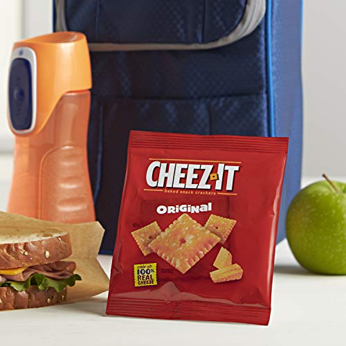 Cheez-It, Baked Snack Cheese Crackers, Original, Made With 100%