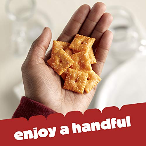Cheez-It, Baked Snack Cheese Crackers, Original, Made With 100%