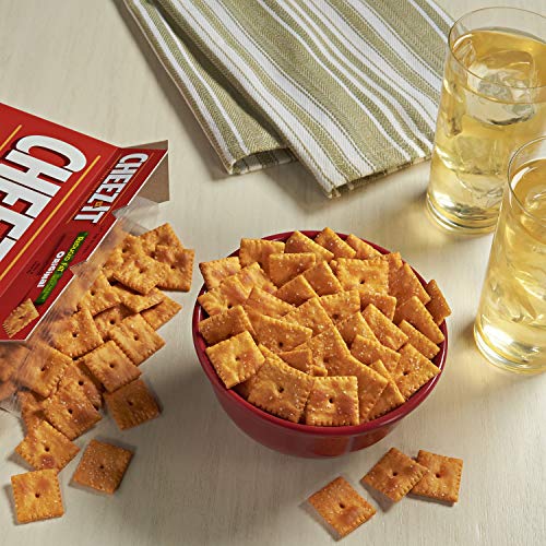Cheez-It, Baked Snack Cheese Crackers, Reduced Fat Original, Mad