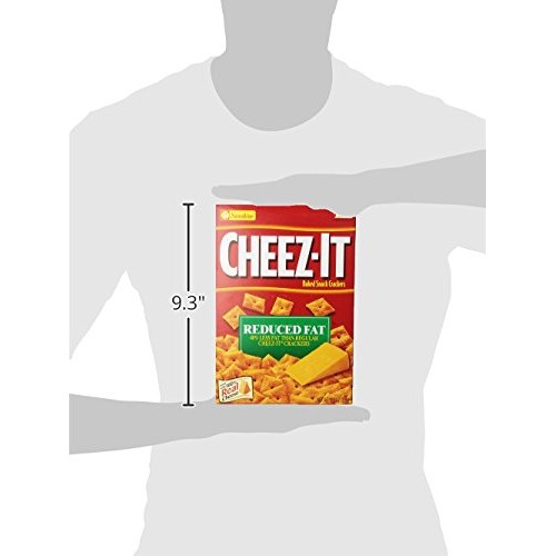 Cheez-It, Baked Snack Cheese Crackers, Reduced Fat Original, Mad