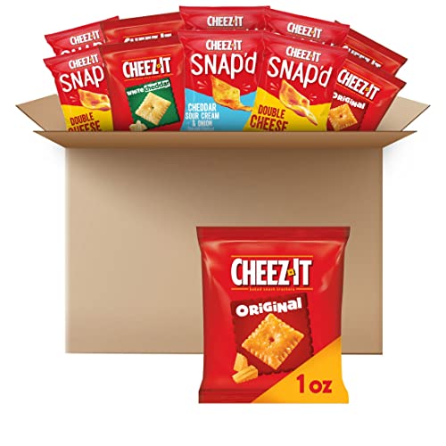 Cheez-It Cheese Crackers, Baked Snack Crackers, Office and Kids ...