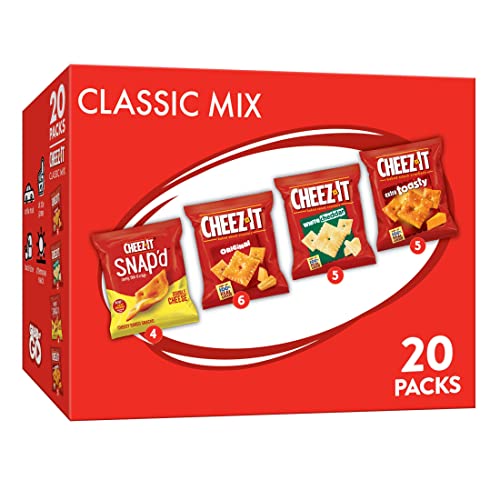 Cheez-It Cheese Crackers, Baked Snack Crackers, Office and Kids ...