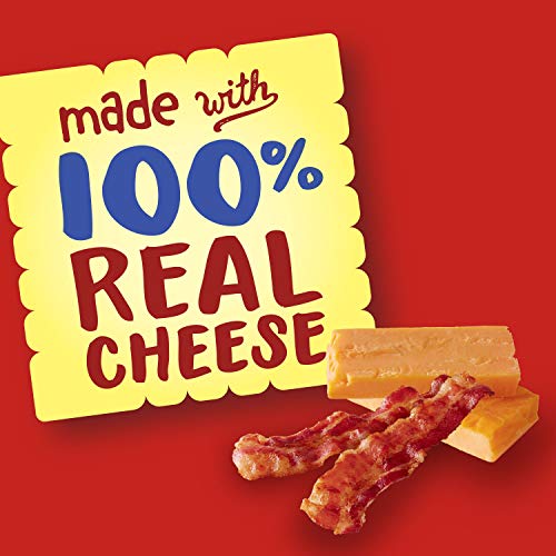 Cheez-It Duoz Baked Snack Cheese Crackers, Bacon &Amp; Cheddar, 12.4