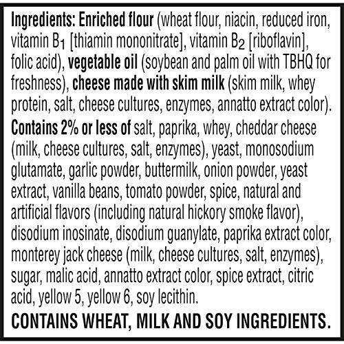 Cheez-It Duoz Baked Snack Cheese Crackers, Bacon &Amp; Cheddar, 12.4