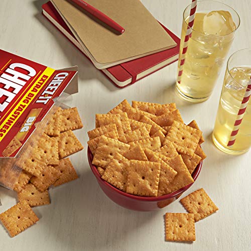 Cheez-It, Baked Snack Cheese Crackers, Extra Big, 11.7Oz Box