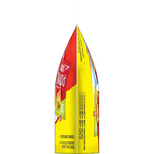 Cheez-It Snapd Cheese Cracker Chips, Thin Crisps, Lunch Snacks,...