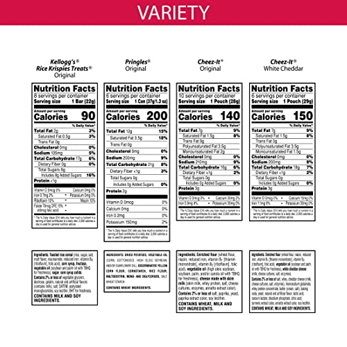 Kelloggs Snacks, Lunch Snacks, Kids Snacks, Mega Pack, Variety ...