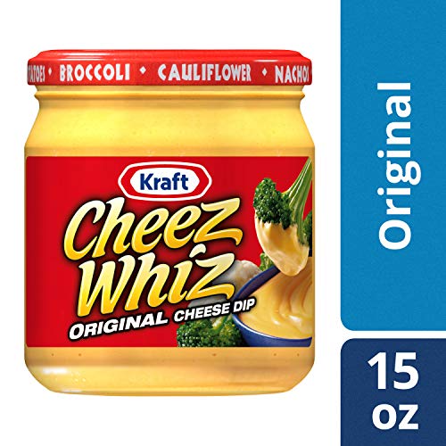 Cheez Whiz Original Plain Cheese Dip 15 Oz Jar