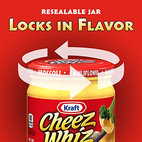 Cheez Whiz Original Plain Cheese Dip 15 Oz Jar