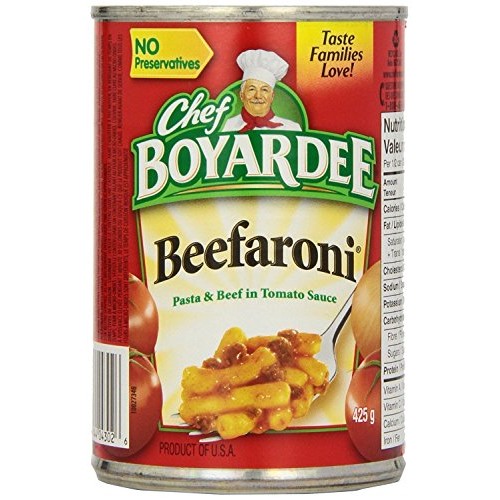 Chef Boyardee Beefaroni, 15 Oz, 24 Pack