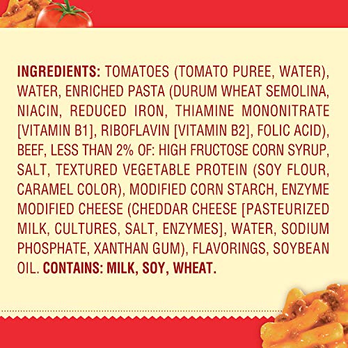 Chef Boyardee Beefaroni Pasta, 7.5 Oz. Pack Of 12