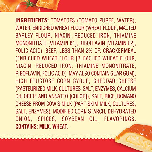 Chef Boyardee Cheese Ravioli, Microwavable Bowl, 7.5 Ounce, Pack