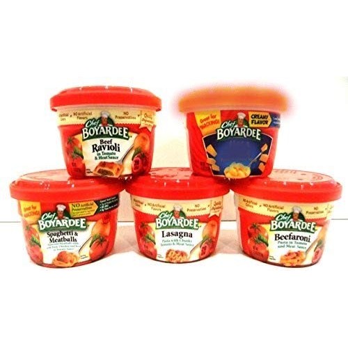 Chef Boyardee Microwavable Bowls Ultimate Variety 10 Pack: 2 Of