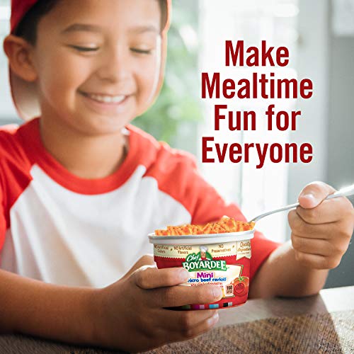 Chef Boyardee Mini Micro Beef Ravioli &Amp; Meatballs