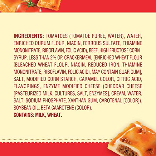 Chef Boyardee Mini Micro Beef Ravioli &Amp; Meatballs