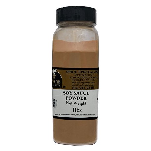 Soy Sauce Powder from Spice Specialist in Plastic Container
