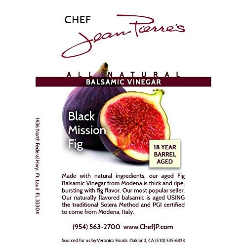 Black Mission Fig Aged 18 Years Italian Balsamic Vinegar 100% Al