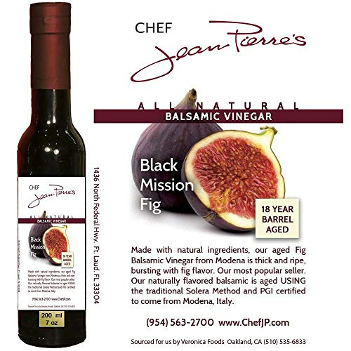 Black Mission Fig Aged 18 Years Italian Balsamic Vinegar 100% Al