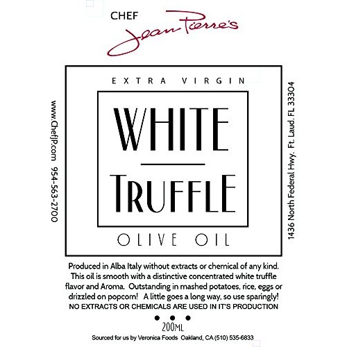White Truffle Oil Super Concentrated 200Ml 7Oz 100% Natural No