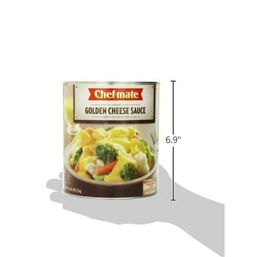 Chef-Mate Original Golden Cheddar Cheese Sauce, Canned Food For