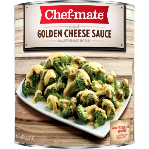 Chef-Mate Original Golden Cheddar Cheese Sauce, Canned Food For
