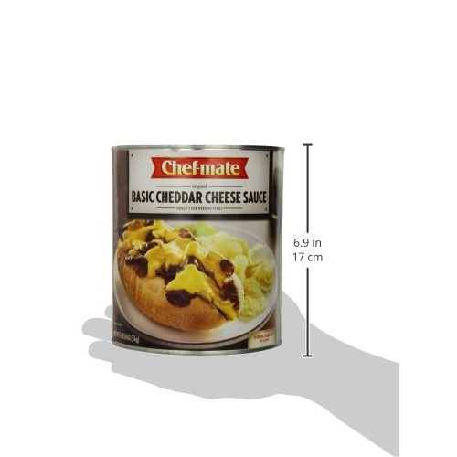 Chef-Mate Basic Cheddar Cheese Sauce, Canned Food For Mac And Ch