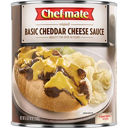 Chef-Mate Basic Cheddar Cheese Sauce, Canned Food For Mac And Ch