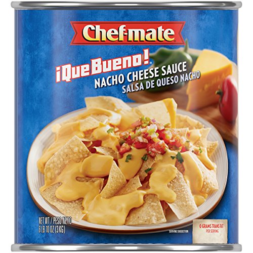 Chef-Mate Que Bueno Nacho Cheese Sauce And Queso, Canned Food, 6