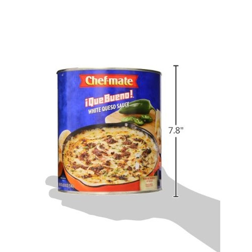 Chef-Mate Que Bueno White Queso And Nacho Cheese Sauce, Canned F