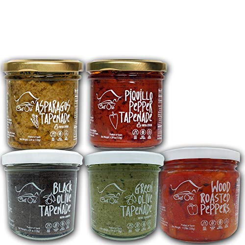 Chef Ole Nadal Tapenade Gourmet Gift Basket .5 Premium Tapenades