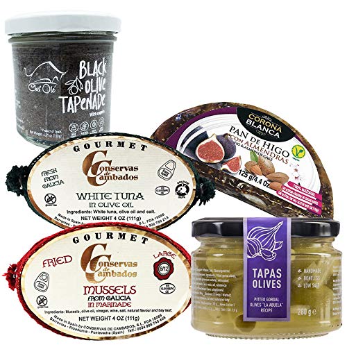 Chef Ole St Miguel Gourmet Gift Basket.5 Healthy Artisan Appetiz