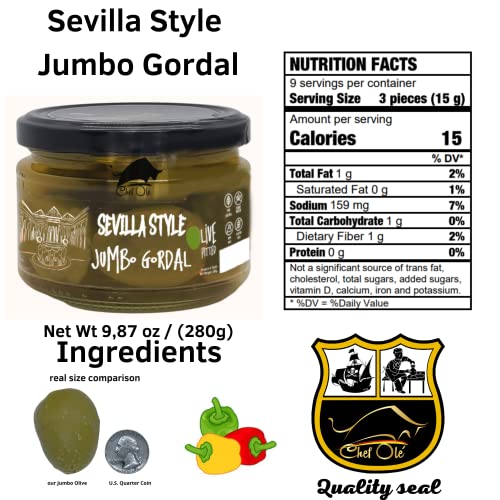 Olivia Olives Gourmet Gift Basket .5 Premium Jumbo Olives Variet