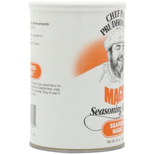 Chef Paul Seafood Magic Seasoning, 24-Ounce Canisters Pack Of 2