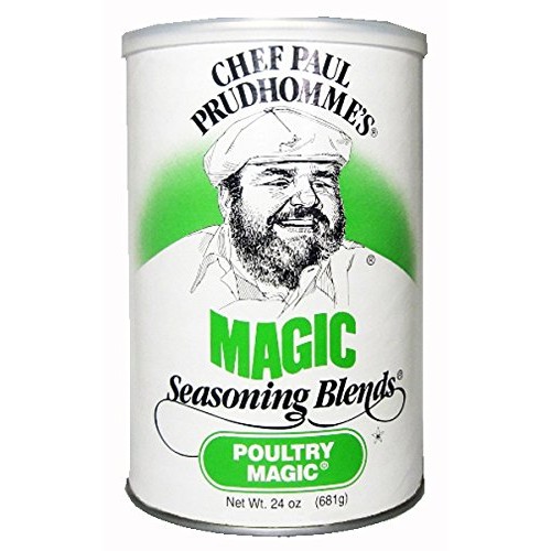 Chef Paul Poultry Magic Seasoning, 24Ounce Canisters (Pack