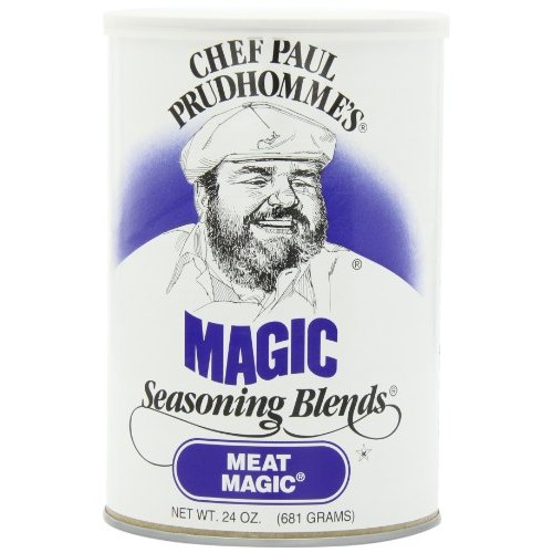 Chef Paul Meat Magic Seasoning, 24-Ounce Canisters Pack Of 2