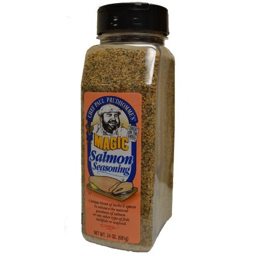 Chef Paul Prudhommes Magic Seasoning Salmon Magic, 24-Ounce