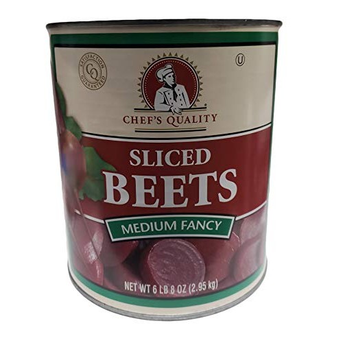 Chefs Quality Sliced Beets 6 Lb 8 Oz Can