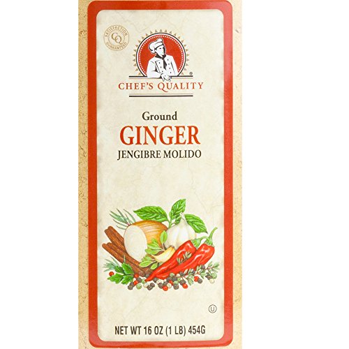 Ground Ginger Roots Powder 1 Pound 16 Oz - Chef Quality | For