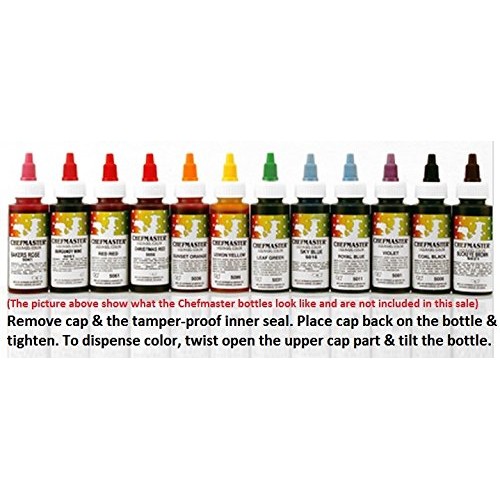 Chefmaster Liqua-Gel Food Color, 10.5-Ounce, Sky Blue