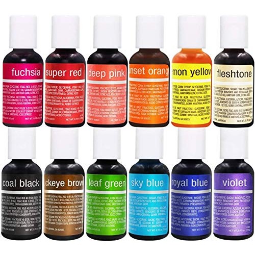 Chefmaster - Liqua-Gel Food Coloring - Fade Resistant Food Color