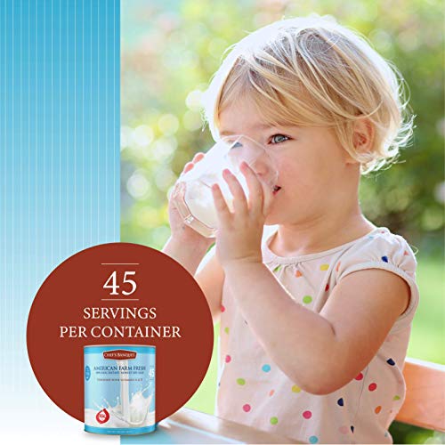 American Farm Fresh Fortified Instant Nonfat Dry Milk 45 Servin