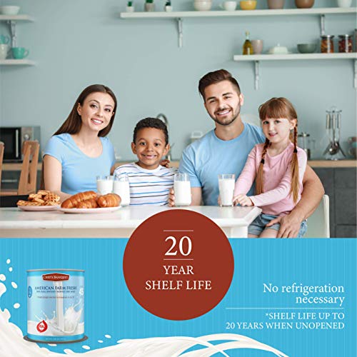 American Farm Fresh Fortified Instant Nonfat Dry Milk 45 Servin