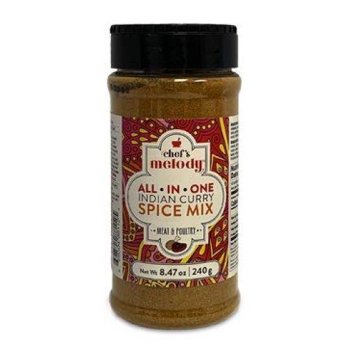 Indian Curry Spice Mix For Meat/Poultry Meals All-In-One , 8.4