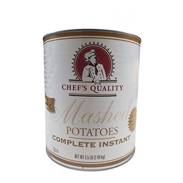 Chefs Quality: Mashed Potatoes Complete Instant 5.43 Lb.